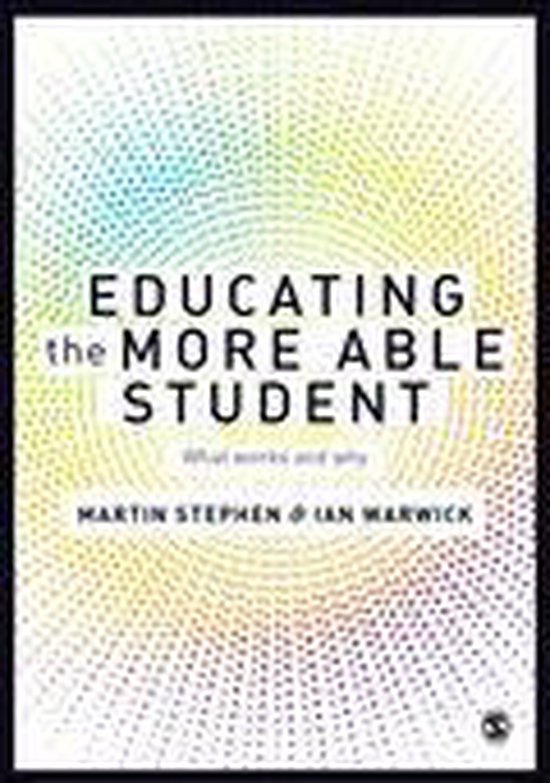 Educating the More Able Student - cover