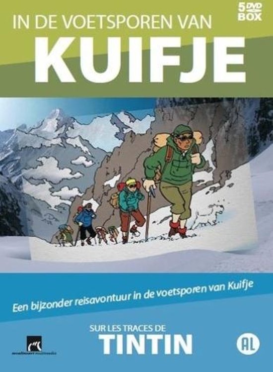 Cover van de film 'In De Voetsporen Van Kuifje'