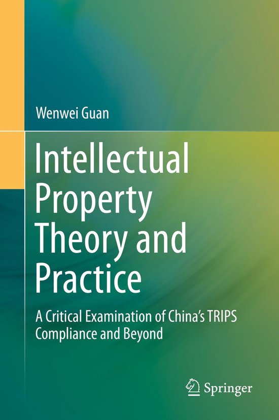Law and Criminology (R0) - Intellectual Property Theory and  ... - cover