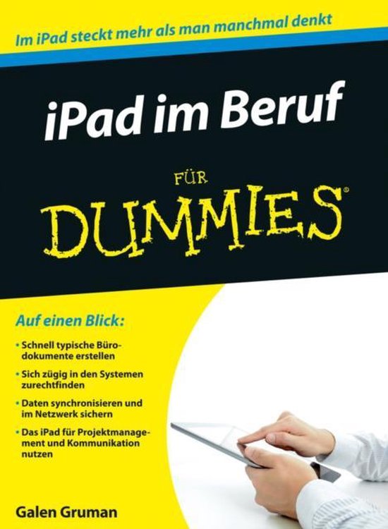 iPad im Beruf fur Dummies - cover