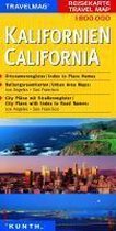 KUNTH Reisekarte Kalifornien 1 : 800 000