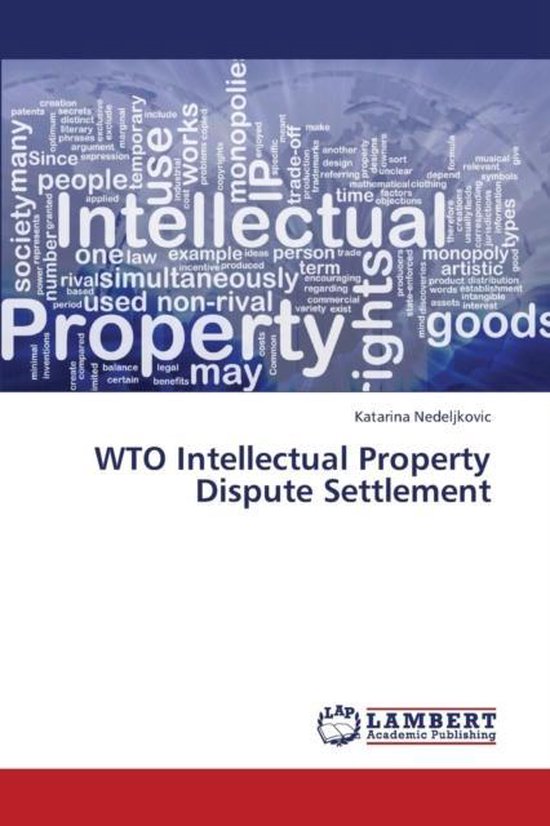 Wto Intellectual Property Dispute Settlement - cover