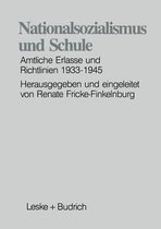 Nationalsozialismus Und Schule