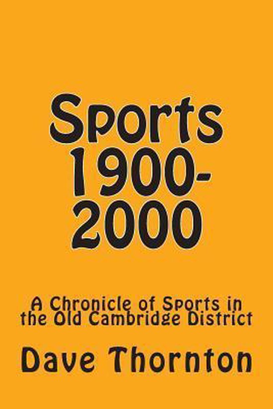 Sports 1900-2000 - cover