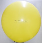 reuze ballon 60 cm  24 inch geel