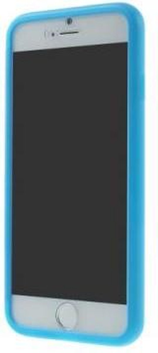MW TPU Case plus Screen Cover met Touch Functie Blauw voor Apple iPhone 6/6S