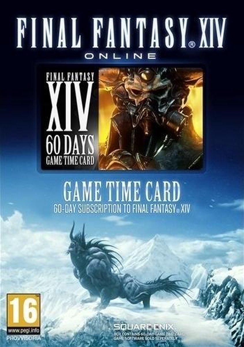 Final Fantasy XIV (14) A Realm Reborn 60 day Gametime /PC - Windows | Games  | bol.com