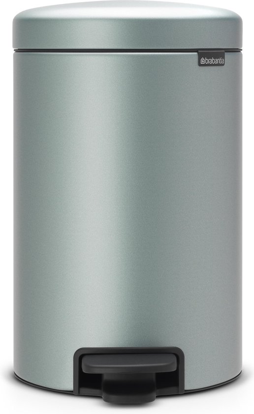 Pedaalemmer 12 liter 'newIcon' met kunststof binnenemmer, Metallic Mint