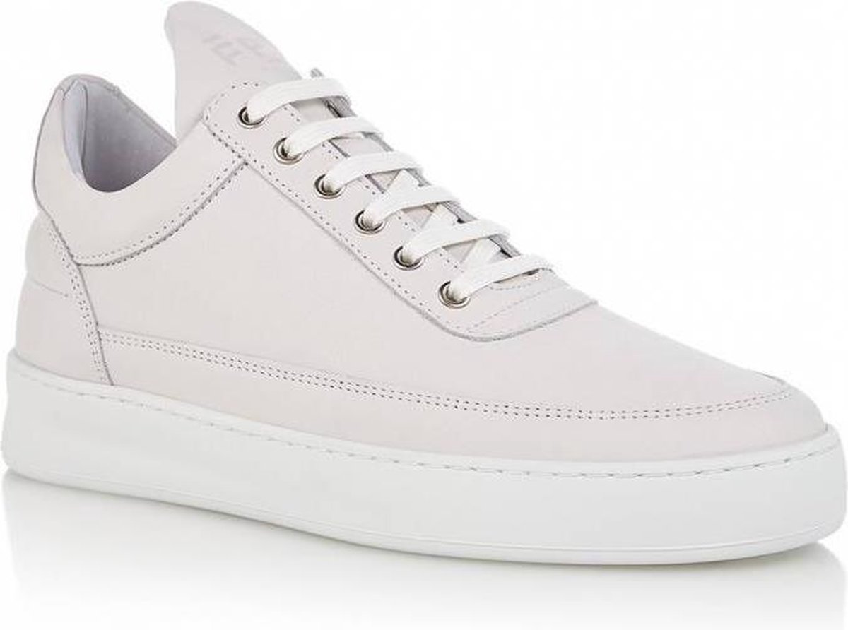 Filling Pieces Low Top Plain Lane Nubuck Off White | bol.com