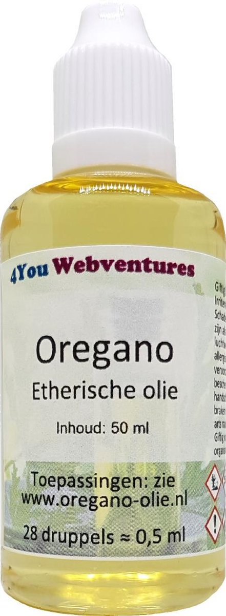 Goedkoopste Pure etherische oregano olie - 50 ml - etherische olie - essentiële oregano-olie