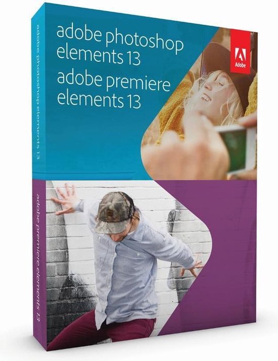 Adobe Photoshop en Premiere Elements 13 - Nederlands/ Windows / DVD