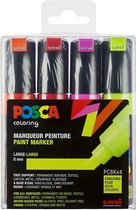 Posca PC-8K Marker set – Fluor kleuren