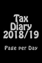 Tax Diary 2018/19: Page Per Day