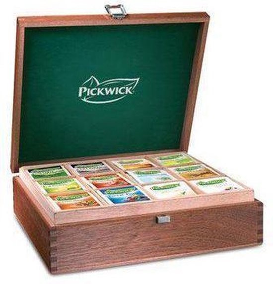 schrobben Aanpassing Uil Pickwick drank: Theekist Pickwick 12-vaks | bol.com
