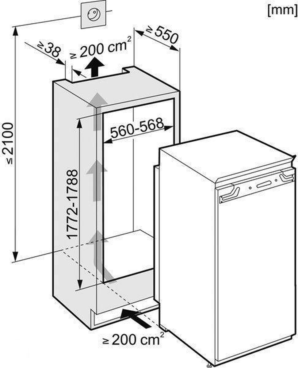 Miele Vriezer FN 9752 I Wit Bol