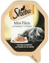Sheba - Kat natvoer - Mini Filets - Konijn & Wild - 22 x 85gram
