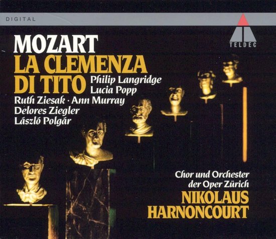 Mozart: La Clemenza di Tito / Harnoncourt, Langridge, Popp
