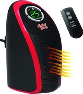 Wonder warm heater 500 watt draadloze ventilatorkachel direct op het stopcontact aan te sluiten