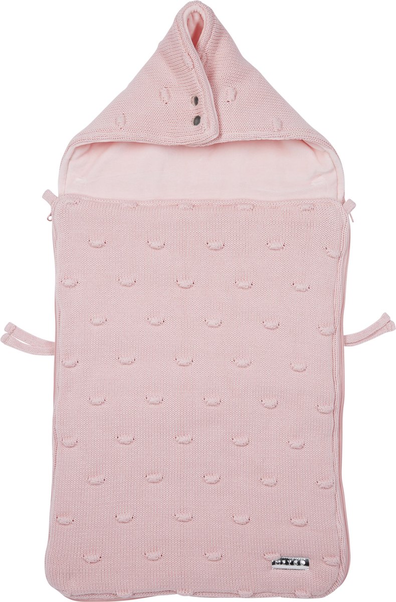 Meyco voetenzak Knots - roze | bol.com
