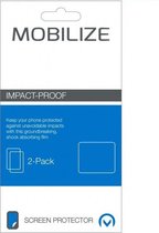 Mobilize Impact-Proof 2-Pack Screen Protector Apple iPhone 6/6S