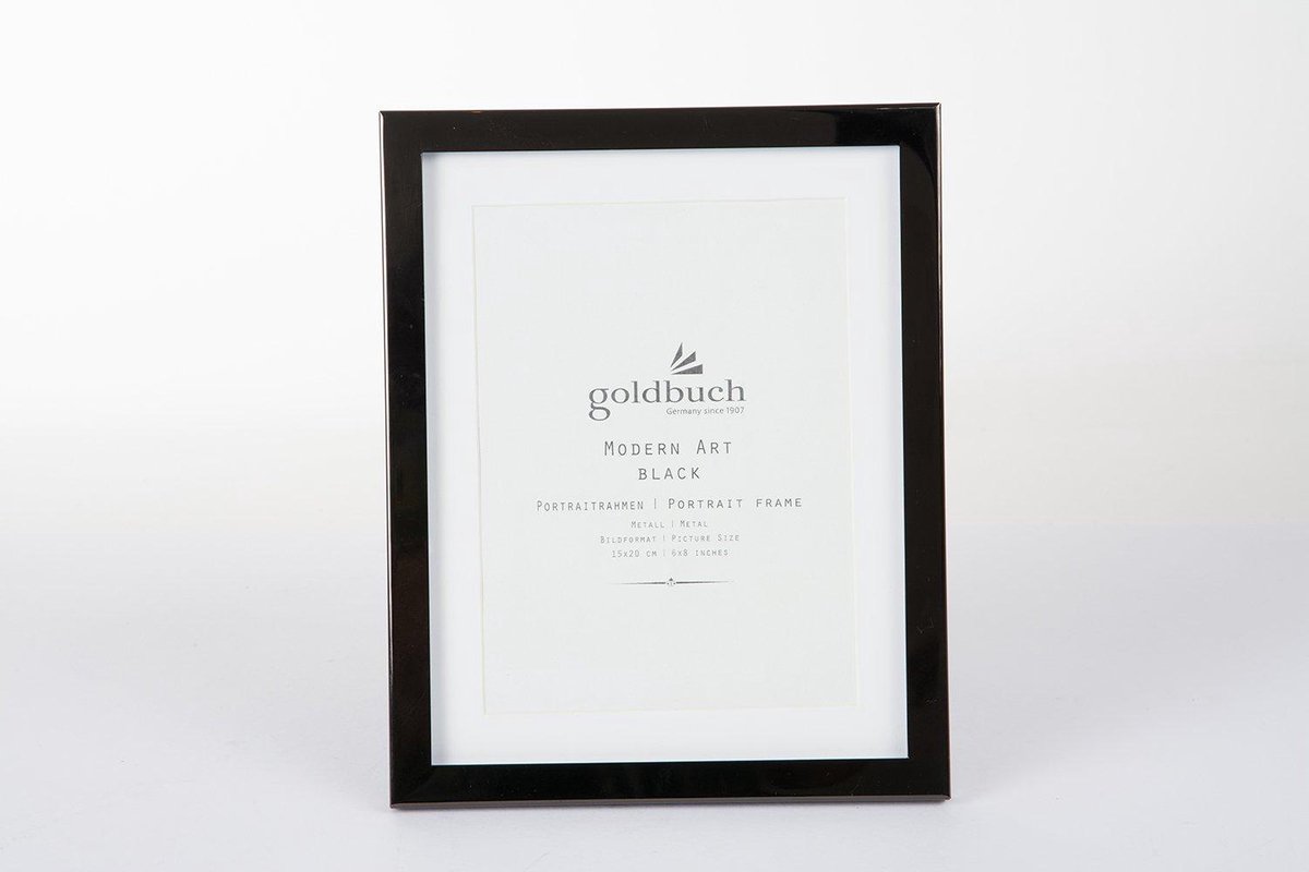 Goldbuch Fotolijst Modern Art - Zwart - 15x20 cm