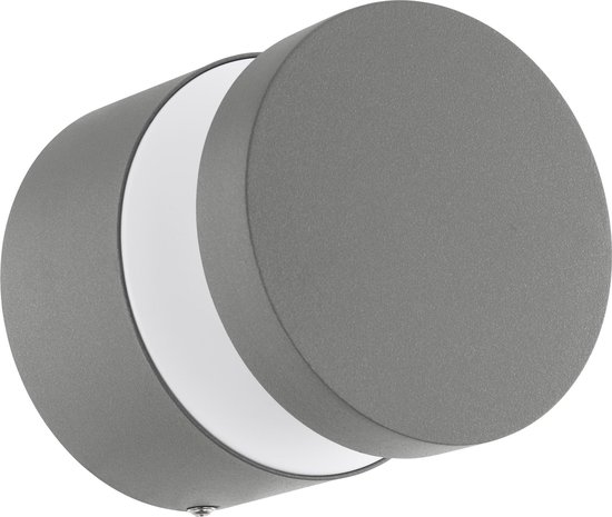 EGLO MELZO Buitengebruik muurverlichting Zilver SMD LED Module LED 11 W A+
