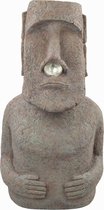 Rotary Hero Solar Light Moai Nose - Tuinlamp - Grijs