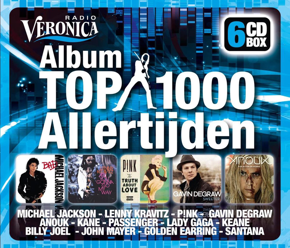Veronica Album Top 1000 Allertijden, various artists | CD (album) | Muziek  | bol.com