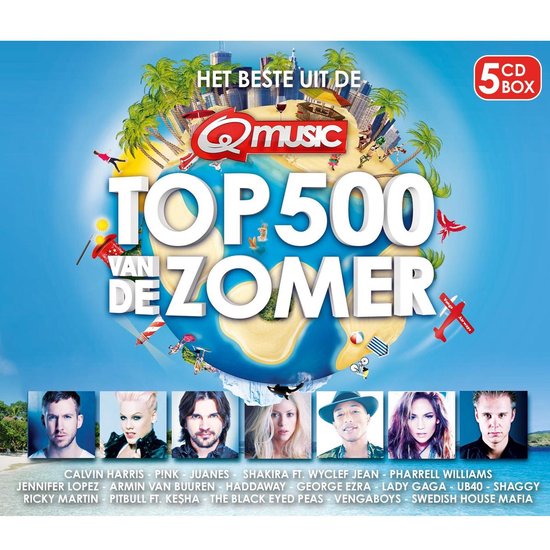Qmusic: Het Beste Uit De Top 500 Van De Zomer - 2014
