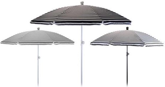 Zwitsers dictator Botsing parasol-tuin-strand-strepen - 165 cm | bol.com