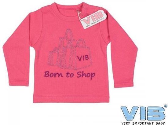 Chemise VIB Born To Shop rose / rouge