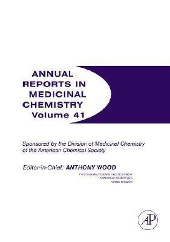 Annual Reports in Medicinal Chemistry - cover