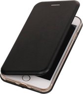 BestCases.nl Zwart Premium Folio leder look booktype smartphone hoesje voor Apple iPhone 7 / 8 / SE 2020