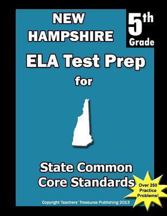 New Hampshire 5th Grade Ela Test Prep - cover