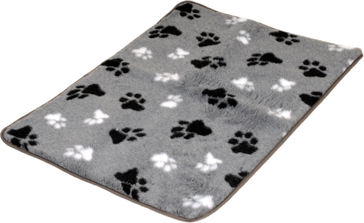 Lovely Nights vetbed 2 paw grey 120x75 (gebiesd)