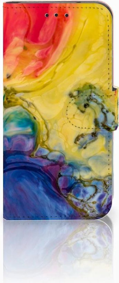 Hoesje Samsung Galaxy S10e Watercolor Dark
