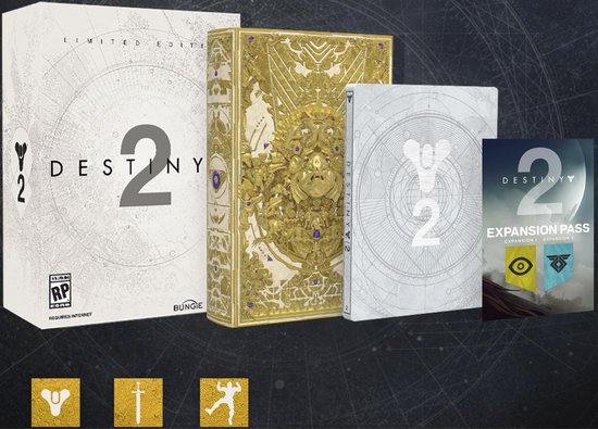 Sony Destiny 2 Limited Edition, PS4, PlayStation 4, Multiplayer modus, T (Tiener)