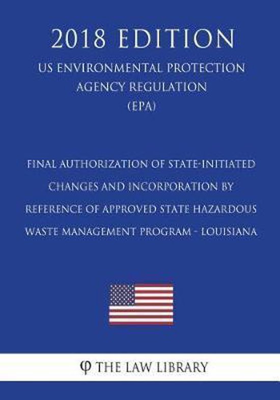 Final Authorization of StateInitiated Changes and Incorporation by