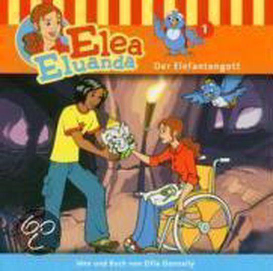 Elea Eluanda 01. Der Elefantengott. Cd - cover