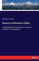 Browne's Arithmetical Tables