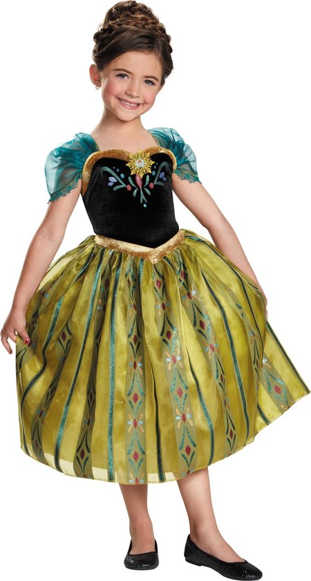 Anna Frozen™ kostuum voor meisjes - Verkleedkleding - Maat 122/128 | bol.com