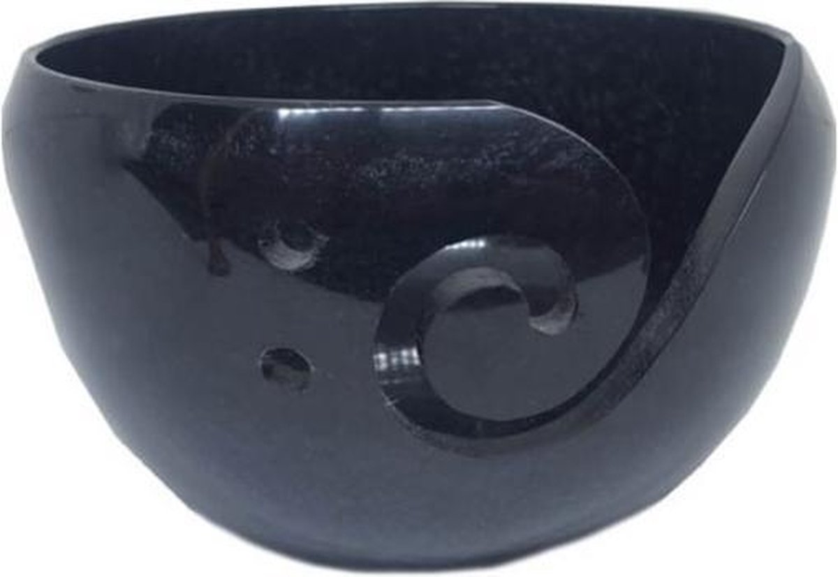 Afbeelding van product Yarn Bowl Parelmoer effect zwart
