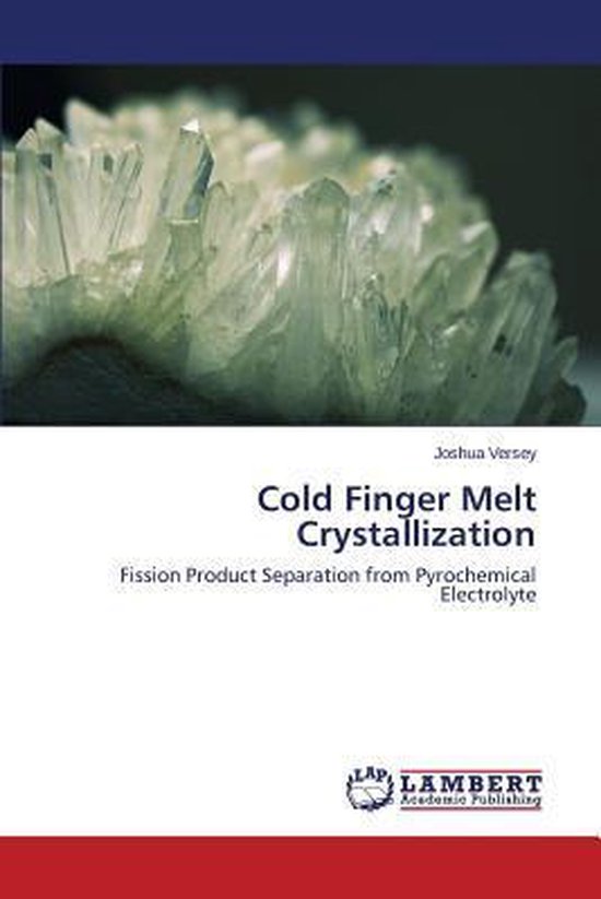 Cold Finger Melt Crystallization 9783847344216 Versey Joshua