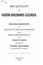 Die Quellen von Osbern Bokenham's Legenden