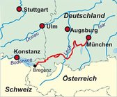 Deutschland/Österreich. Jakobsweg München-Bregenz