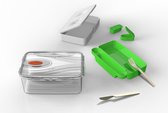 Biesse lunchbox  met afsluitbare compartimenten