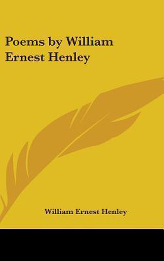 Poems by William Ernest Henley - cover