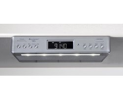 Soundmaster UR2045SI - Keuken onderbouwradio, DAB+/FM met bluetooth en kookwekker