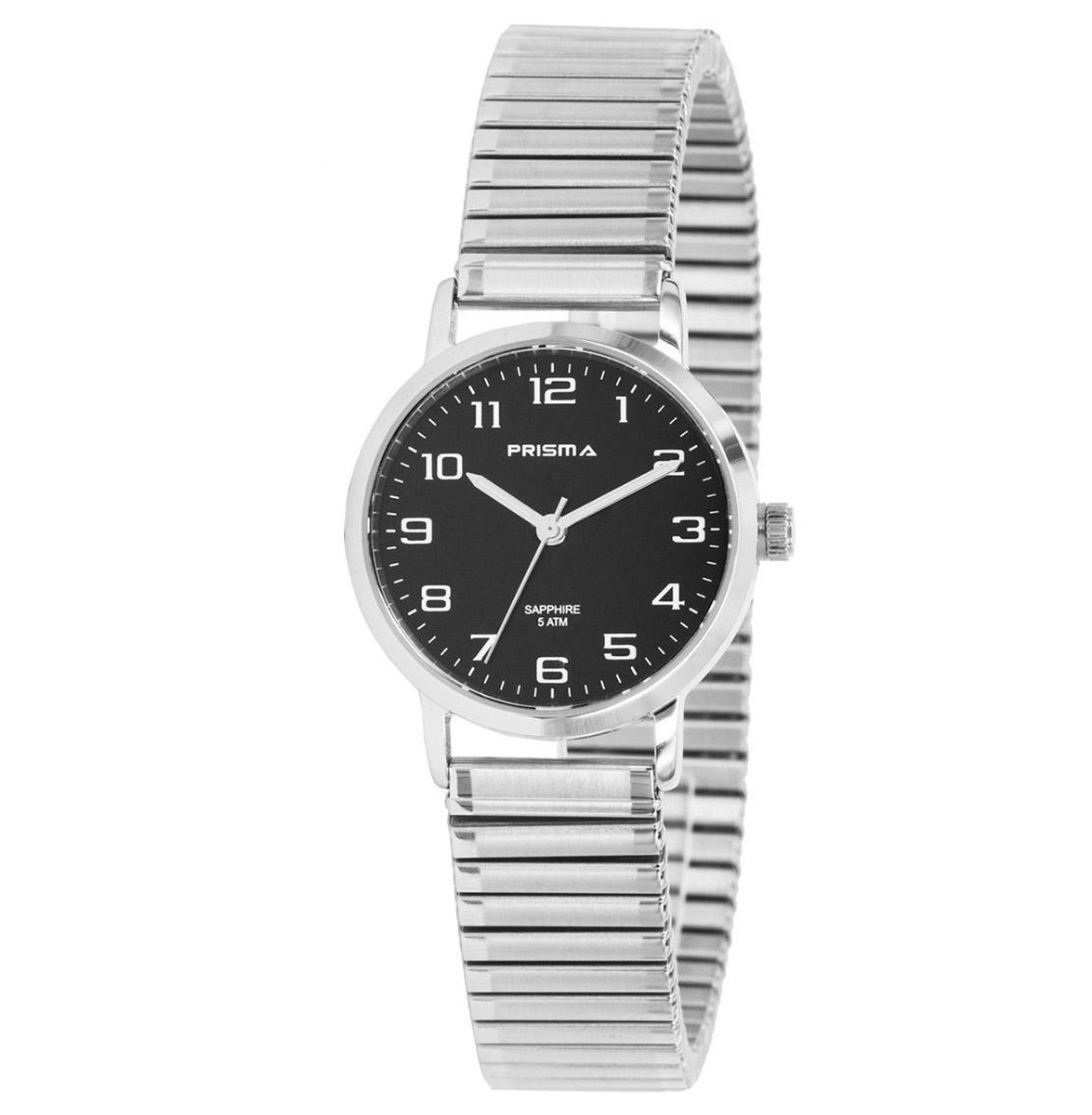 Prisma Stainless Steel Sapphire Dameshorloge P.1758