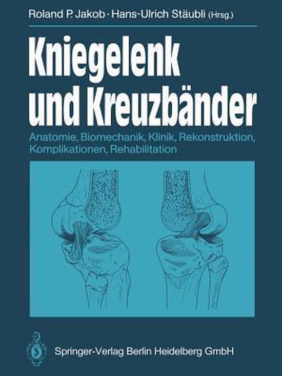 Kniegelenk Und Kreuzbänder - cover